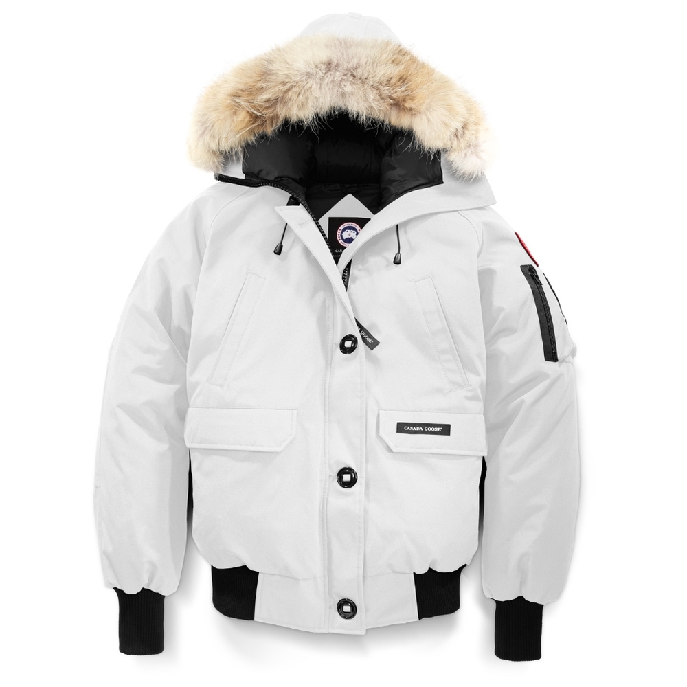 White winter coat